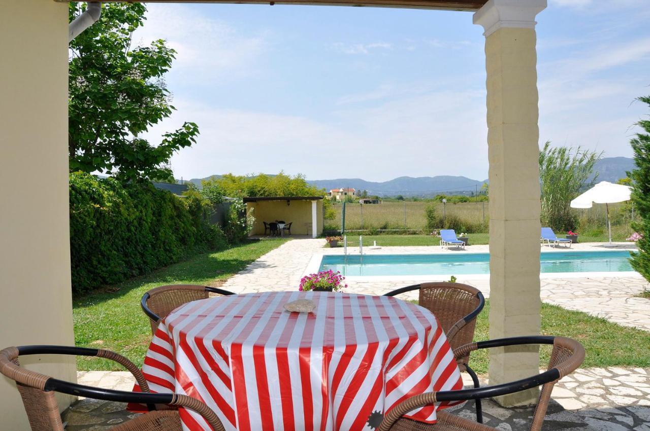 Corfu Villa Ermioli With Pool Giannades Exterior photo